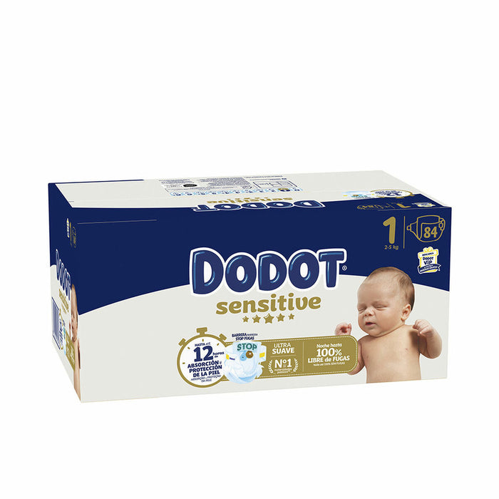 Pañales Desechables Dodot Sensitive 1 84 Unidades