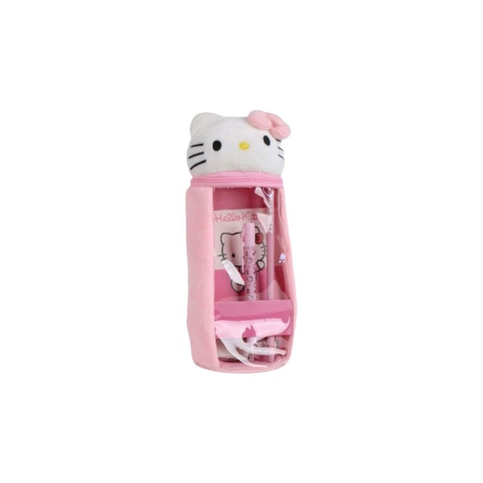 School Case with Accessories Hello Kitty Light Pink