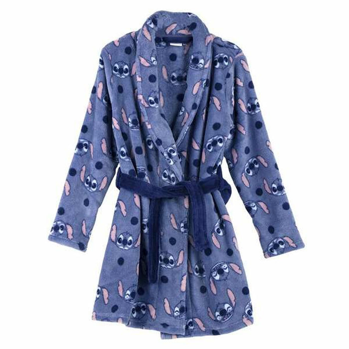 Children's Dressing Gown Stitch Blue 5 Years