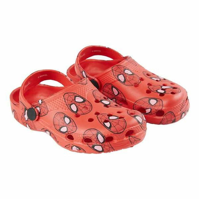 Clogs Spider-Man Red