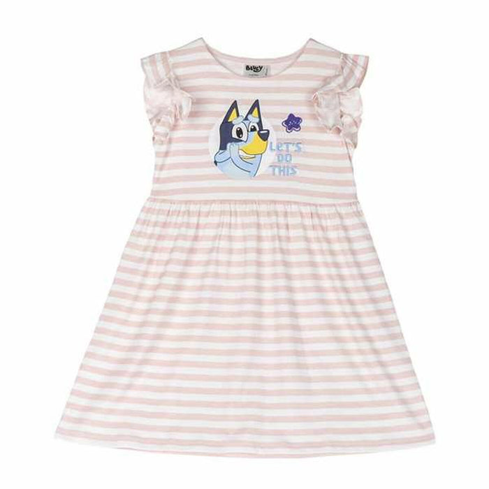 Dress Bluey Pink Girl