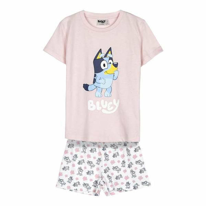 Children's Pyjama Bluey Pink 6 Years