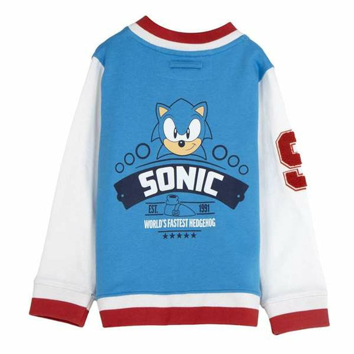 Chaqueta Deportiva para Niños Sonic Azul