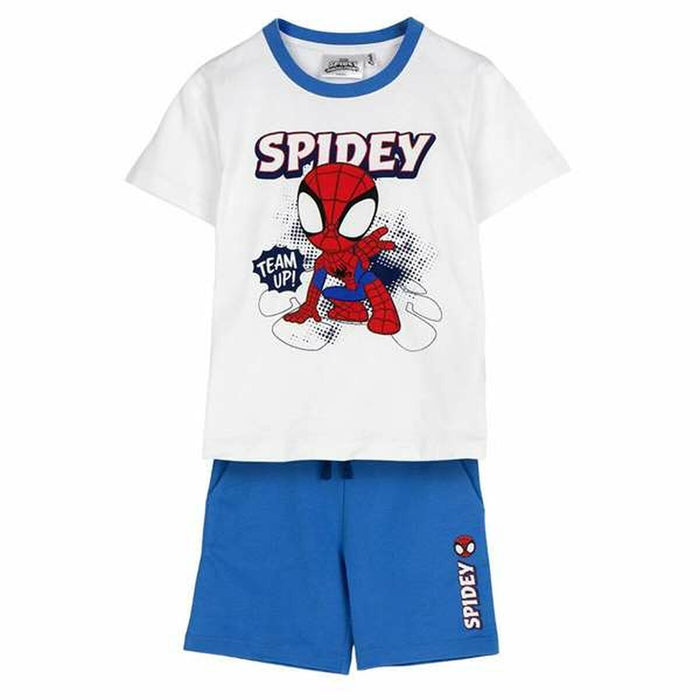 Conjunto de Ropa Spidey Blanco