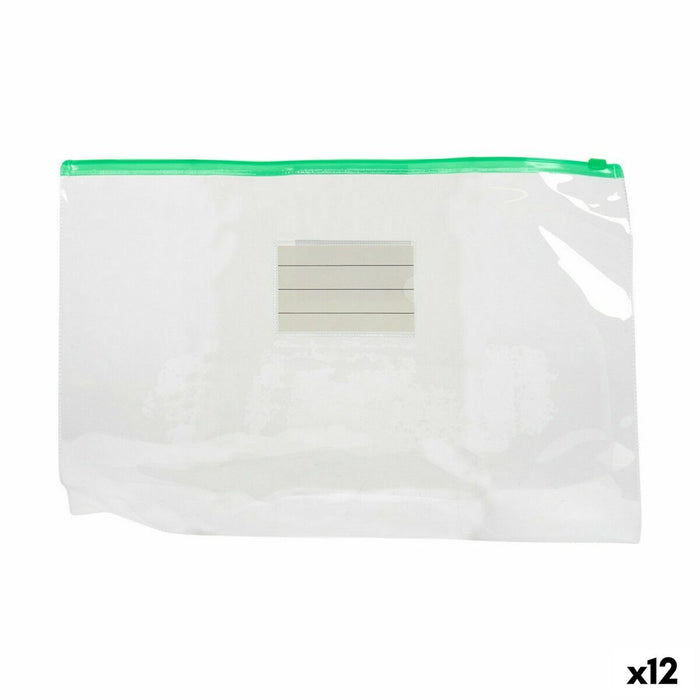Envelopes Pincello 12 A4 Plastic Self-closing