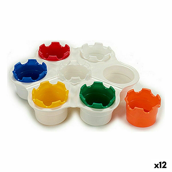 Palette Pincello FSP001 FSP001 Multicolour Plastic 23 x 6 x 25 cm Finger Paint (12 Units)