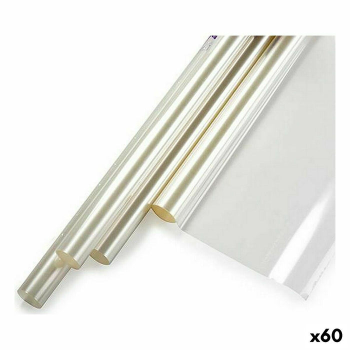 Papel de Regalo FLOR7X5TRA FLOR7X5TRA Transparente 70 x 500 cm (60 unidades)