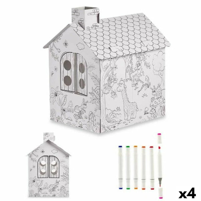Paper Craft games Pincello CV20973 CV20973 House (4 Units)