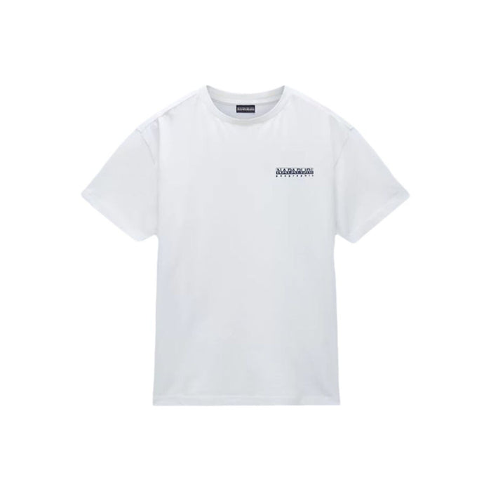 Camiseta de Manga Corta Hombre Napapijri S-Linth Ss Blanco