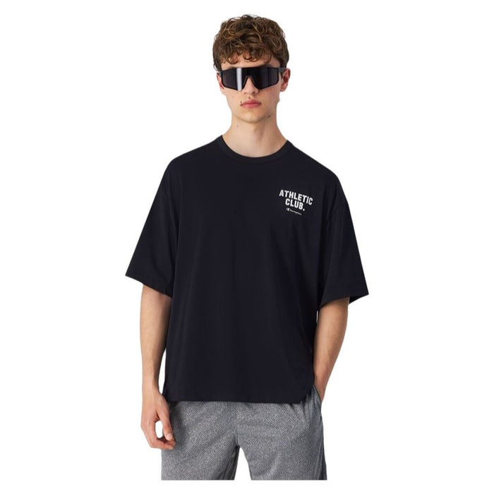 Camiseta de Manga Corta Hombre Champion SS Negro