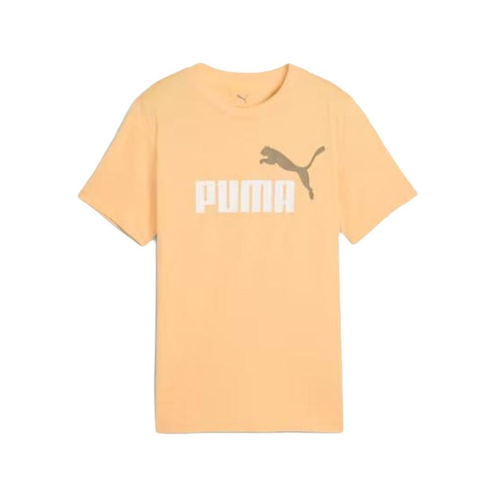 Child's Short Sleeve T-Shirt Puma Essentials 2 Beige