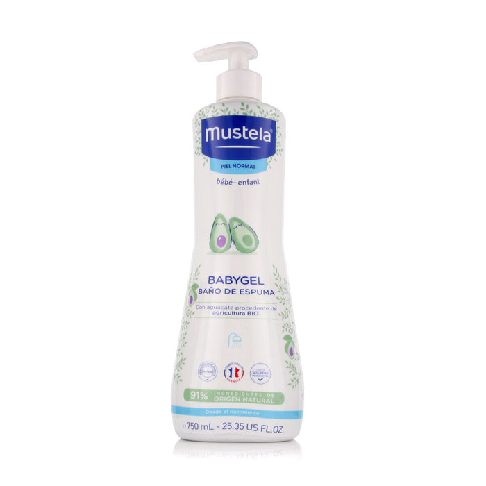 Gel de Ducha Mustela BabyGel Aguacate 750 ml
