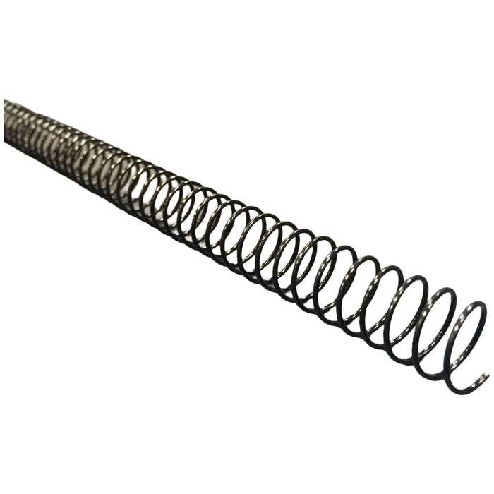 Binding Spirals Yosan 5:1 Black Metal Ø 10 mm 100 Units