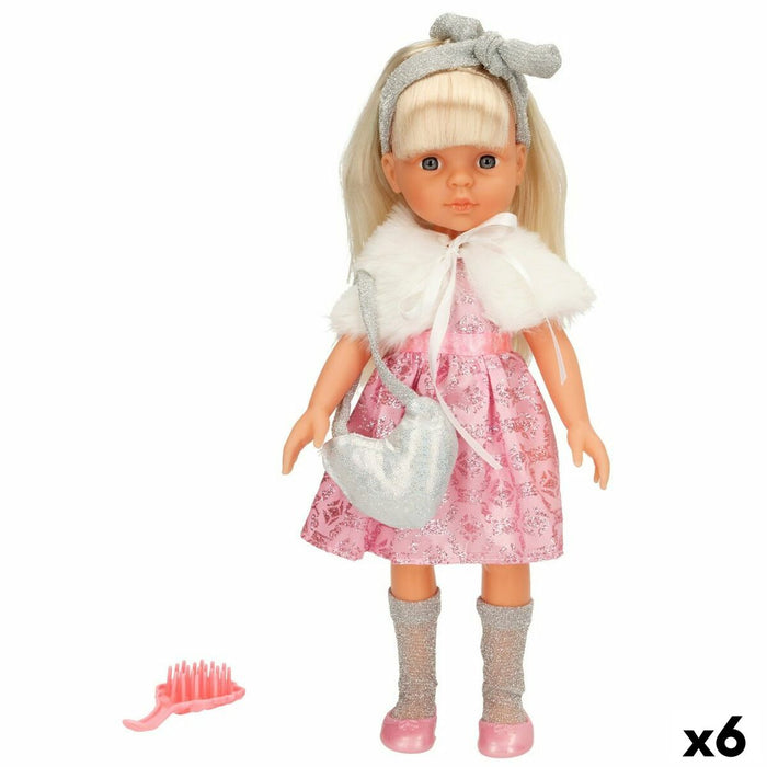 Muñeca Colorbaby Isabella 32 cm Peine 15 x 32 x 7 cm (6 Unidades)