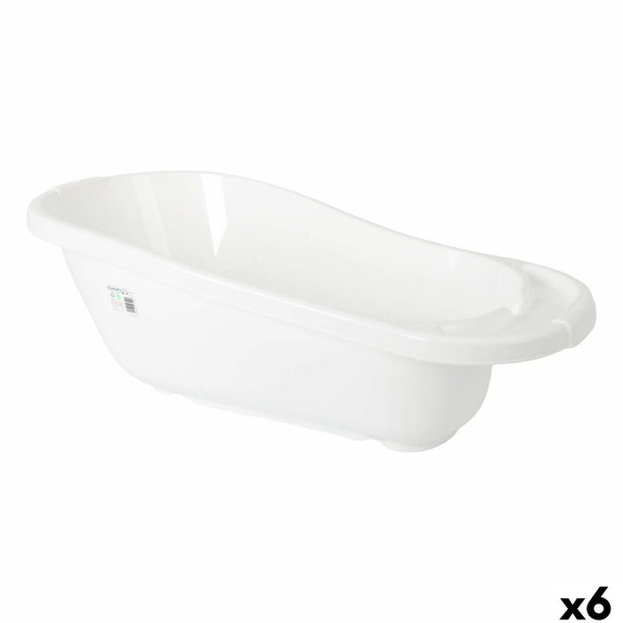Bathtub Tontarelli Baby White 80 x 41 x 27 cm (6 Units)